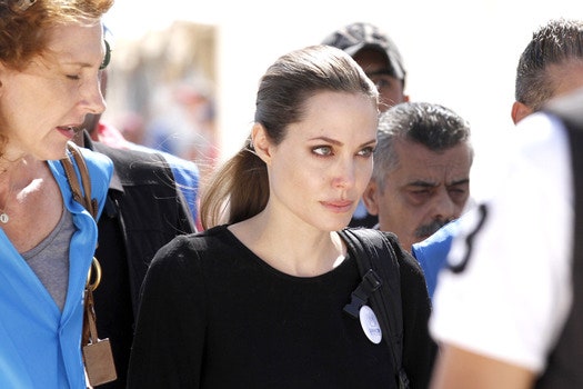 Анджелина Джоли поддержала сирийских беженцев