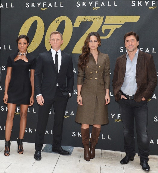 «007 координаты Скайфолл» фотоколл в НьюЙорке