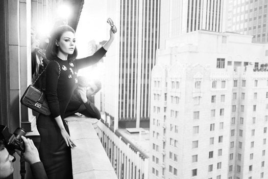 Мила Кунис в осенней кампании Miss Dior