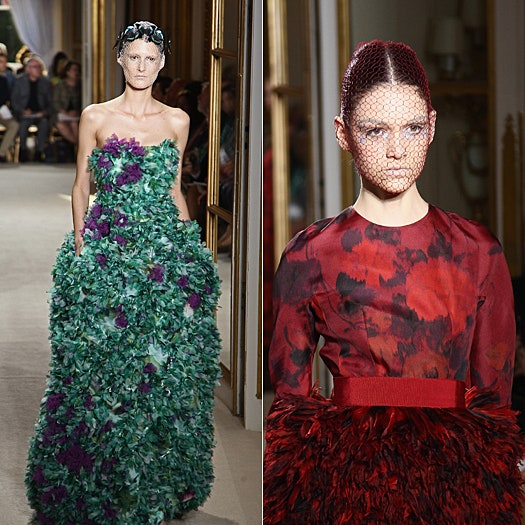 Giambattista Valli haute couture показ и гости