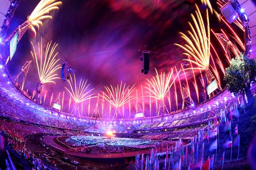 Грандиозное открытие Олимпийских игр