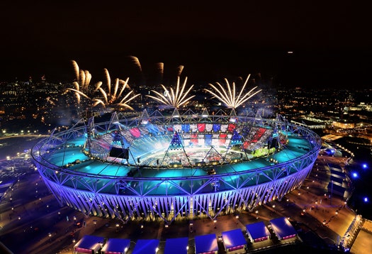 Грандиозное открытие Олимпийских игр