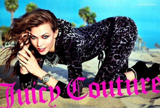 Карли Клосс для Juicy Couture