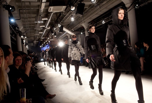 Гости показа DKNY в Москве