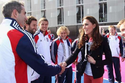 Кейт Миддлтон посетила Олимпийский парк в Лондоне