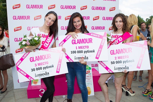 В Москве состоялся Забег на шпильках Glamour