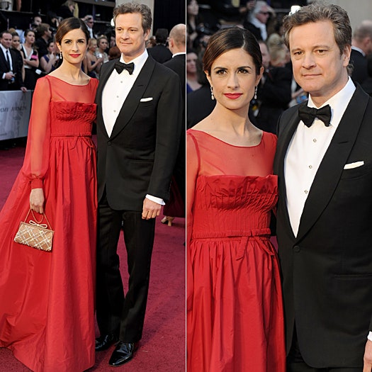 Звезды в красных нарядах на «Оскаре»