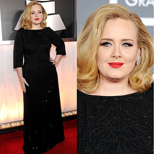 Grammy 2012 красная дорожка