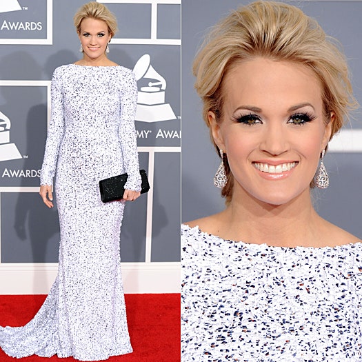 Grammy 2012 красная дорожка