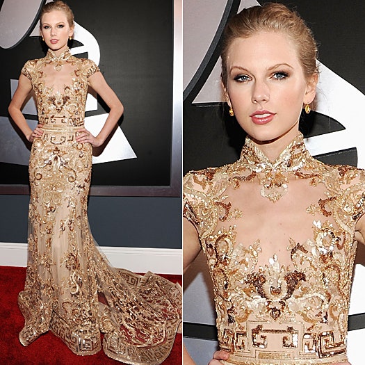 Grammy 2012 красная дорожка