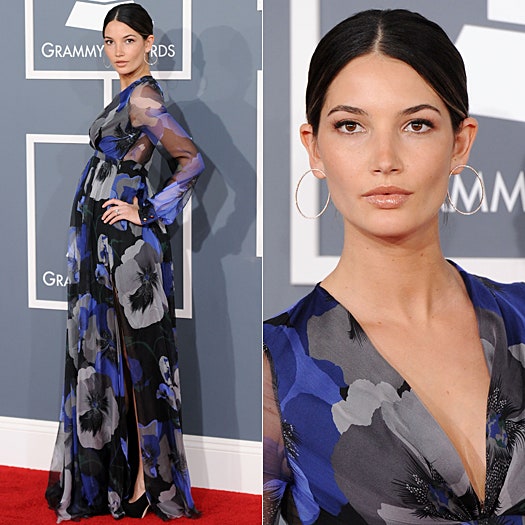 Grammy 2012 красная дорожка