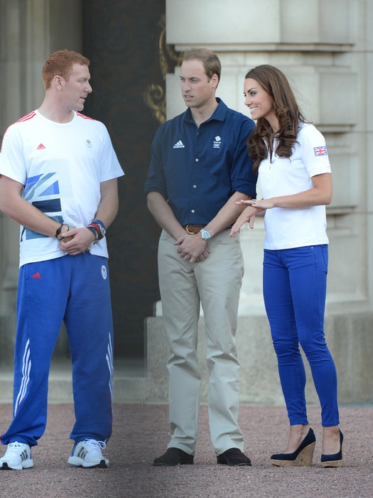 Уильям и Кейт встретили олимпийский огонь