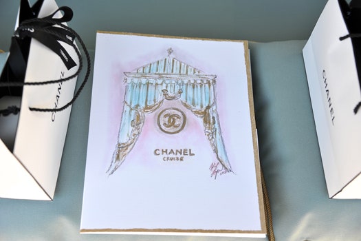 Звезды на показе Chanel