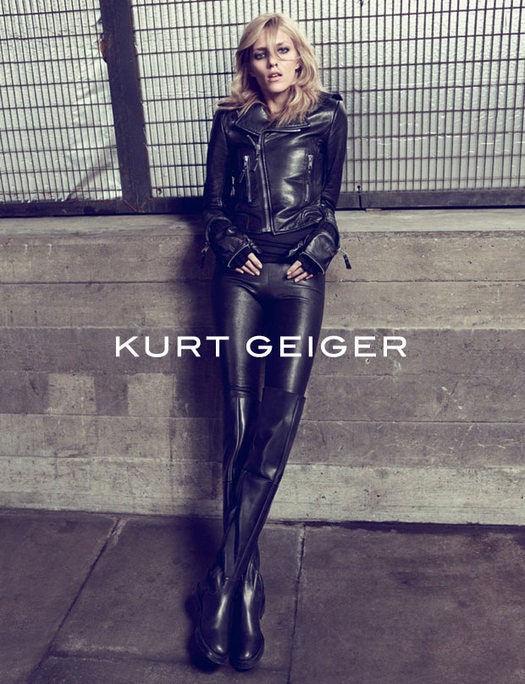 Аня Рубик для Kurt Geiger