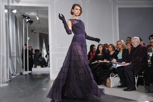 Модный обзор Dior haute couture2012