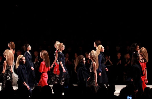 Неделя моды в НьюЙорке гости показов Marc Jacobs Donna Karan Derek Lam