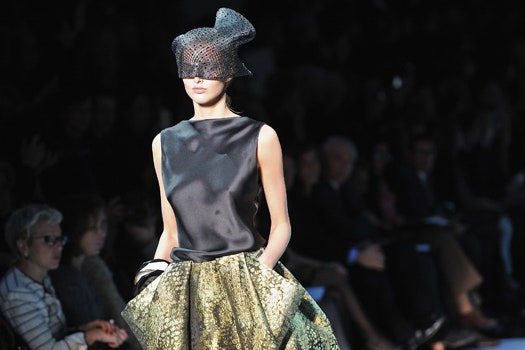 Модный обзор Armani Prive haute couture2012