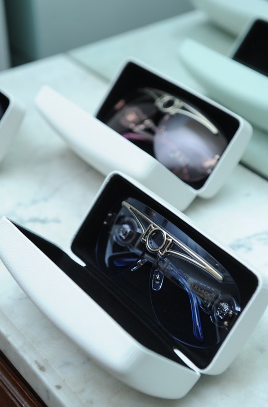 Презентация капсульной коллекции солнцезащитных очков Versace