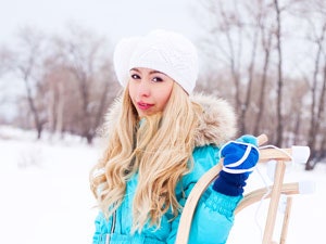 Сжигаем калории на санках