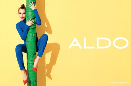 Весенняя рекламная кампания Aldo