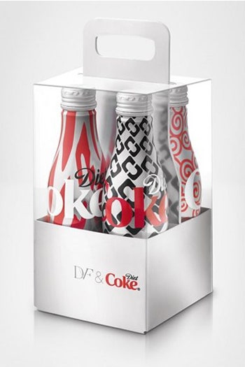Диана фон Фюрстенберг разработала дизайн Diet Coke