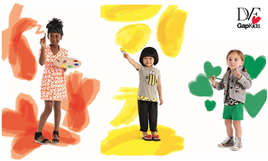 Диана Фон Фюрстенберг создала коллекцию для GapKids