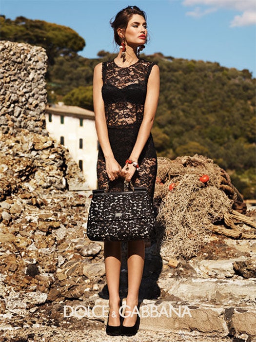 Моника Беллучи и Бьянка Балти фото для Dolce  Gabbana