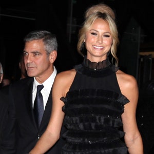 Джордж Клуни и Стейси Киблер показались на публике