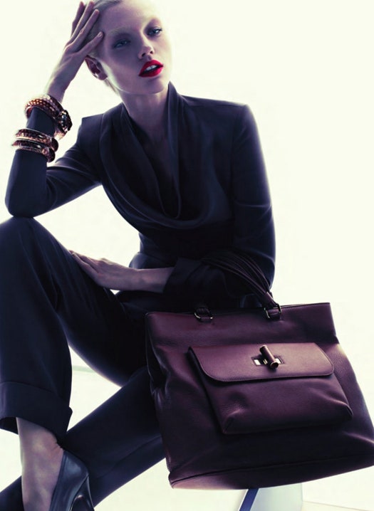 Саша Пивоварова для Giorgio Armani. Полная версия