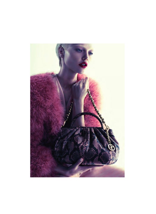 Саша Пивоварова для Giorgio Armani. Полная версия