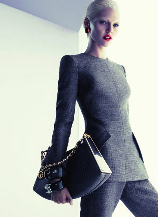 Саша Пивоварова для Giorgio Armani. Полная версия