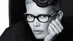 Клаудия Шиффер в очках Chanel