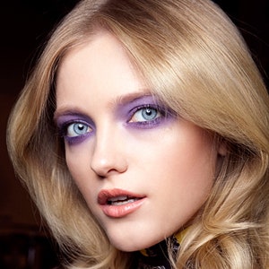 Весенний макияж: фиолетовый