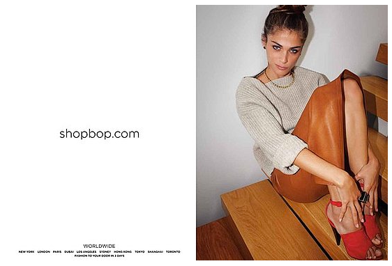 Элиза Седнауи стала лицом Shopbop.com