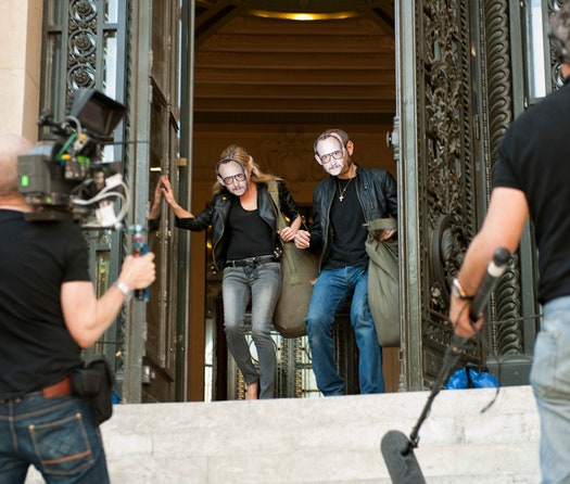 Кейт Мосс и Терри Ричардсон в видео «The Great Escape»