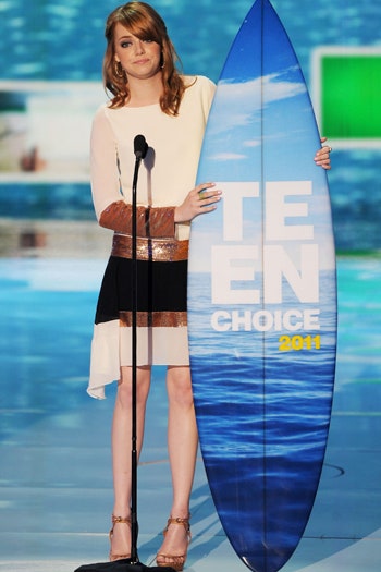 Наряды звезд на Teen Choice Awards 2011