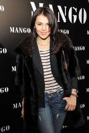 Оливия Палермо на московском показе Mango