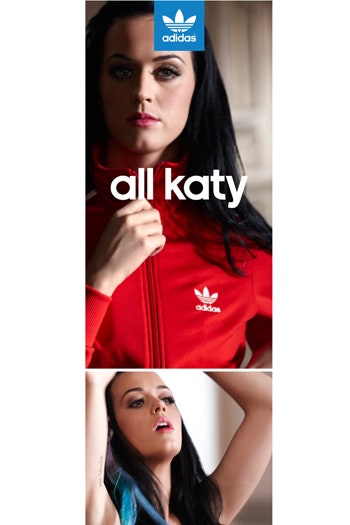 Кэти Перри в рекламе Adidas