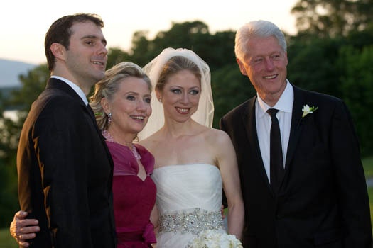 Билл Клинтон выдал замуж единственную дочь