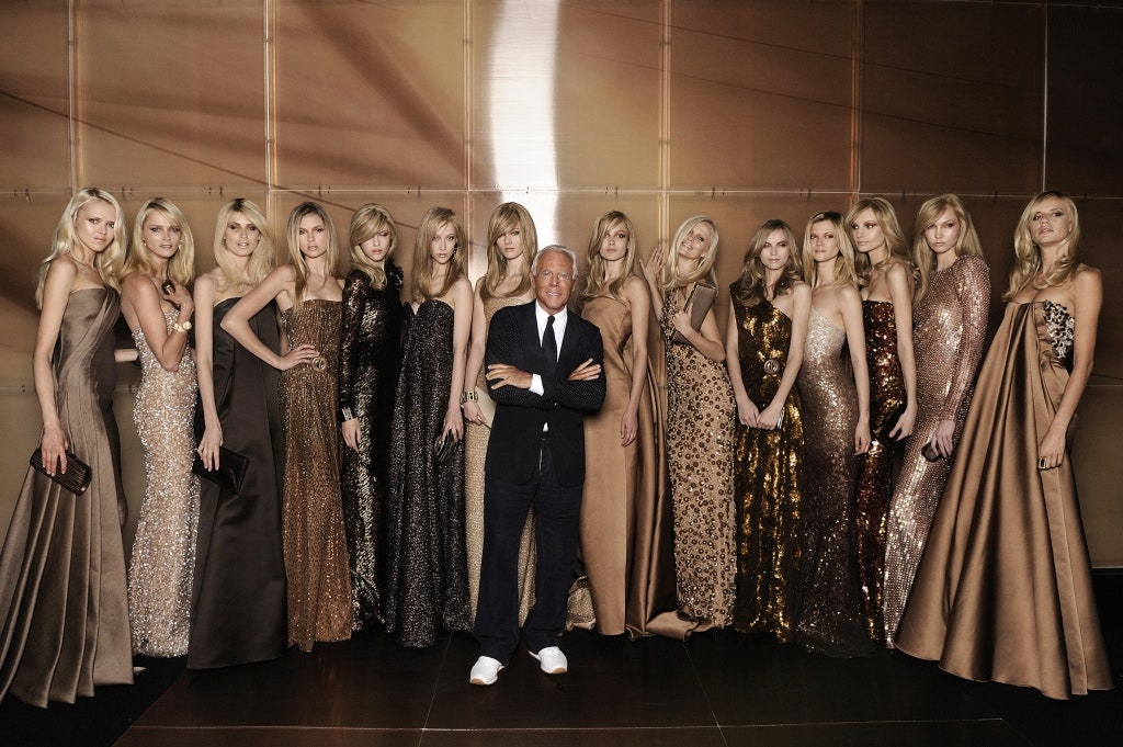 Дефиле Giorgio Armani Prive на Неделе Высокой Моды в Париже
