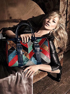 И снова Кейт Мосс в рекламе сумок для Longchamp