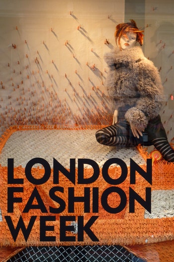 London Fashion Week британцы такие британцы