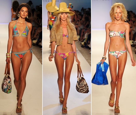 Неделя пляжной моды в Майами купальники будущего лета