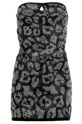 Шелковое платье с заклепками 8400 руб. Paris Hilton