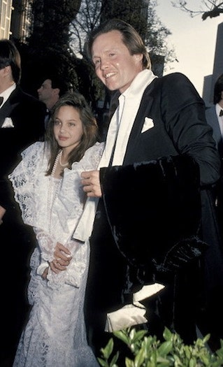 Анджелина Джоли и Джон Войт фото и история отношений отца и дочери