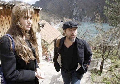 Анджелина Джоли слетала в Боснию