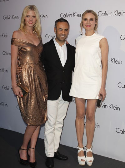 Знаменитости на празднике Calvin Klein в Берлине