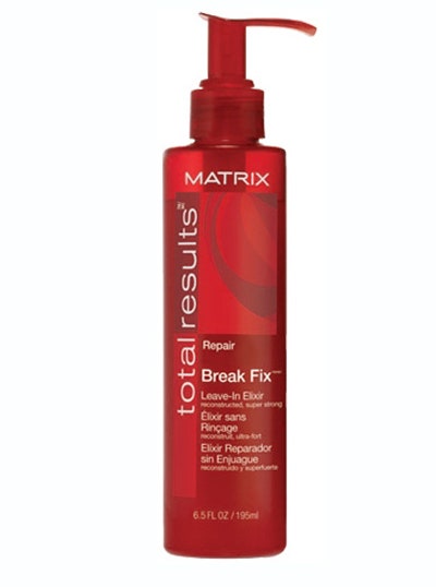 Несмываемый эликсир для восстановления волос Break Fix LeaveIn Elixir Total Results Repair Matrix