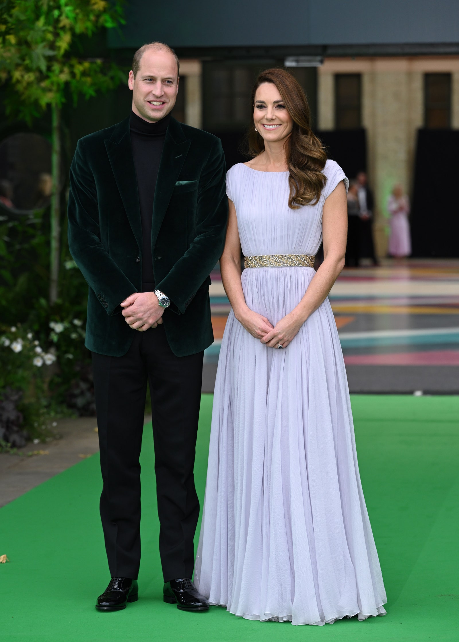 Принц Уильям и Кейт Миддлтон на вручении премии Earthshot Prize в 2021 году