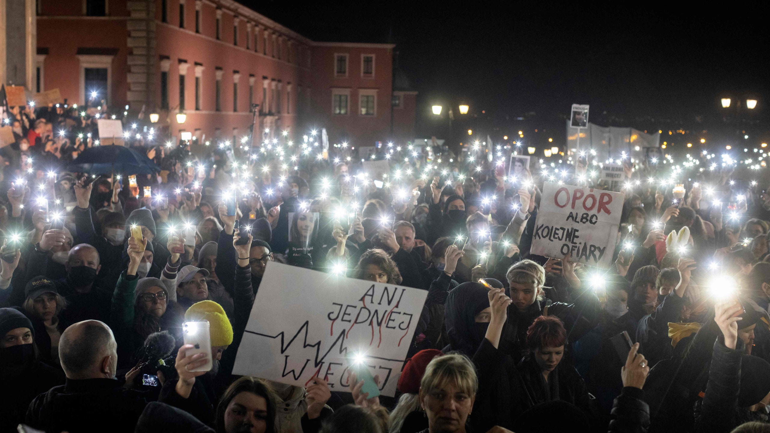 Протесты против абортов в Польше